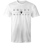 Krudy Monkey Old Skool T White