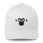 Krudy Monkey Original Flexfit Cap White